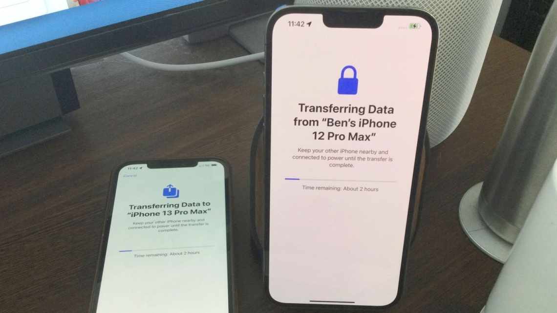 Як перенести дані зі старого iPhone на новий. Кустарний спосіб кабелю