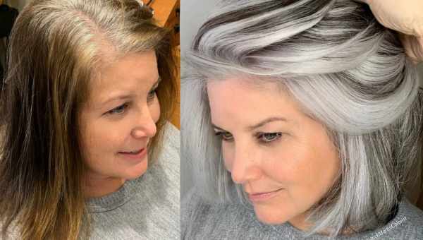 Як пофарбувати сиве волосся