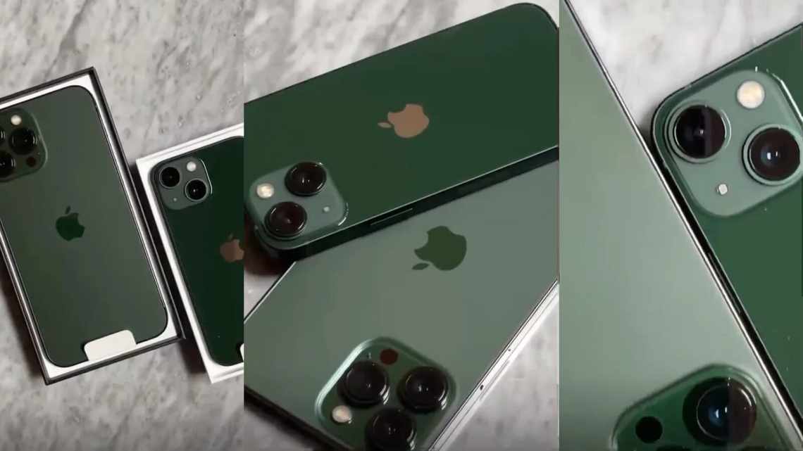 Перші відгуки на зелені iPhone 13 і iPhone 13 Pro