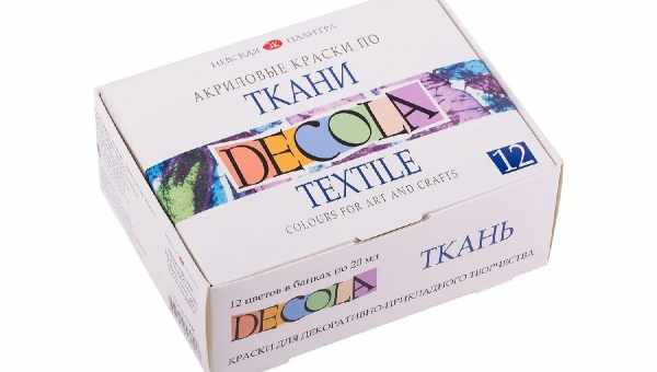 Особливості фарб за тканиною Decola