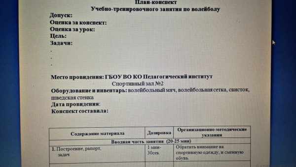 Примірний навчальний план підготовки бакалавра за напрямом 521000 «Психологія»