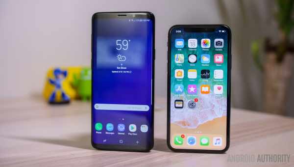 Galaxy S9 vs iPhone X: порівняння характеристик