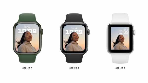 Порівняння Apple Watch SE і Apple Watch Series 7