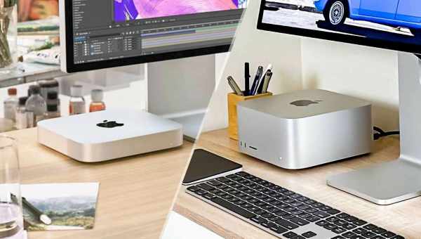 Порівняння Mac mini і Mac Studio. Головні відмінності